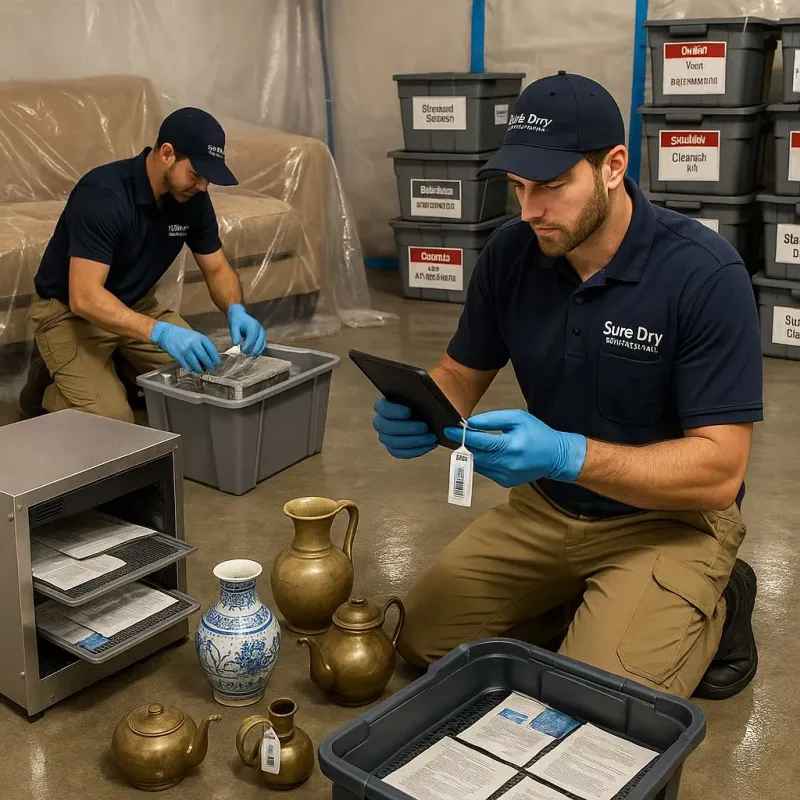 Content Protection and Restoration process in Edgecliff Village, TX
